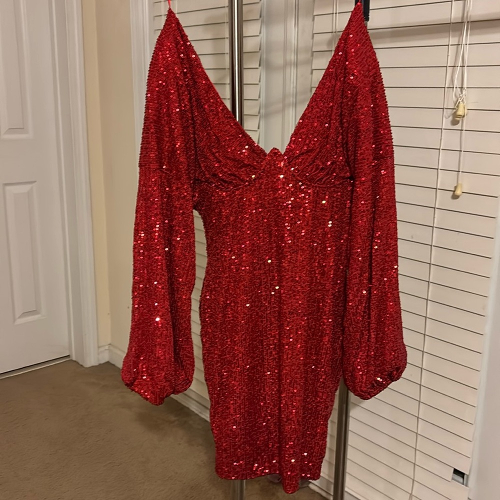 Women’s glitter dress